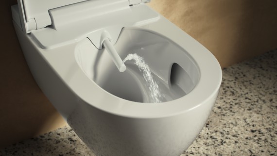 Produkty Geberit zapewniają optymalny przepływ wody Produkty Geberit zapewniają optymalny przepływ wody