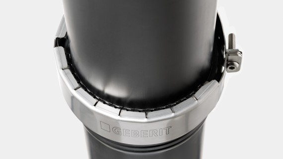 Opaska Geberit do wzmocnienia pionowych połączeń wtykowych