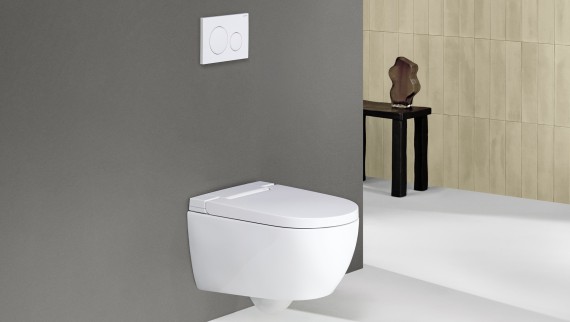 Geberit AquaClean Alba z pilotem zdalnego sterowania Sigma20
