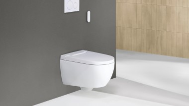 Geberit AquaClean Alba z pilotem zdalnego sterowania Sigma20