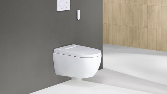Geberit AquaClean Alba z pilotem zdalnego sterowania Sigma20 Geberit AquaClean Alba z pilotem zdalnego sterowania Sigma20