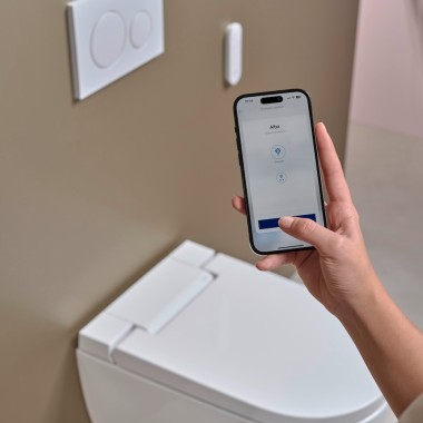 Geberit AquaClean z aplikacją Geberit Home