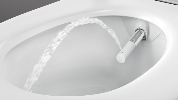 Geberit AquaClean Sela z finkcją natrysku WhirlSpray