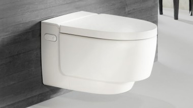 Geberit AquaClean Mera w kolorze białym z pilotem Sigma70