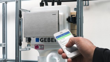 Geberit SetApp - spłukiwanie sanitarne ze smartfona