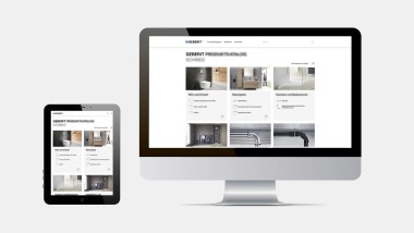 Katalog produktów Geberit – przegląd narzędzia