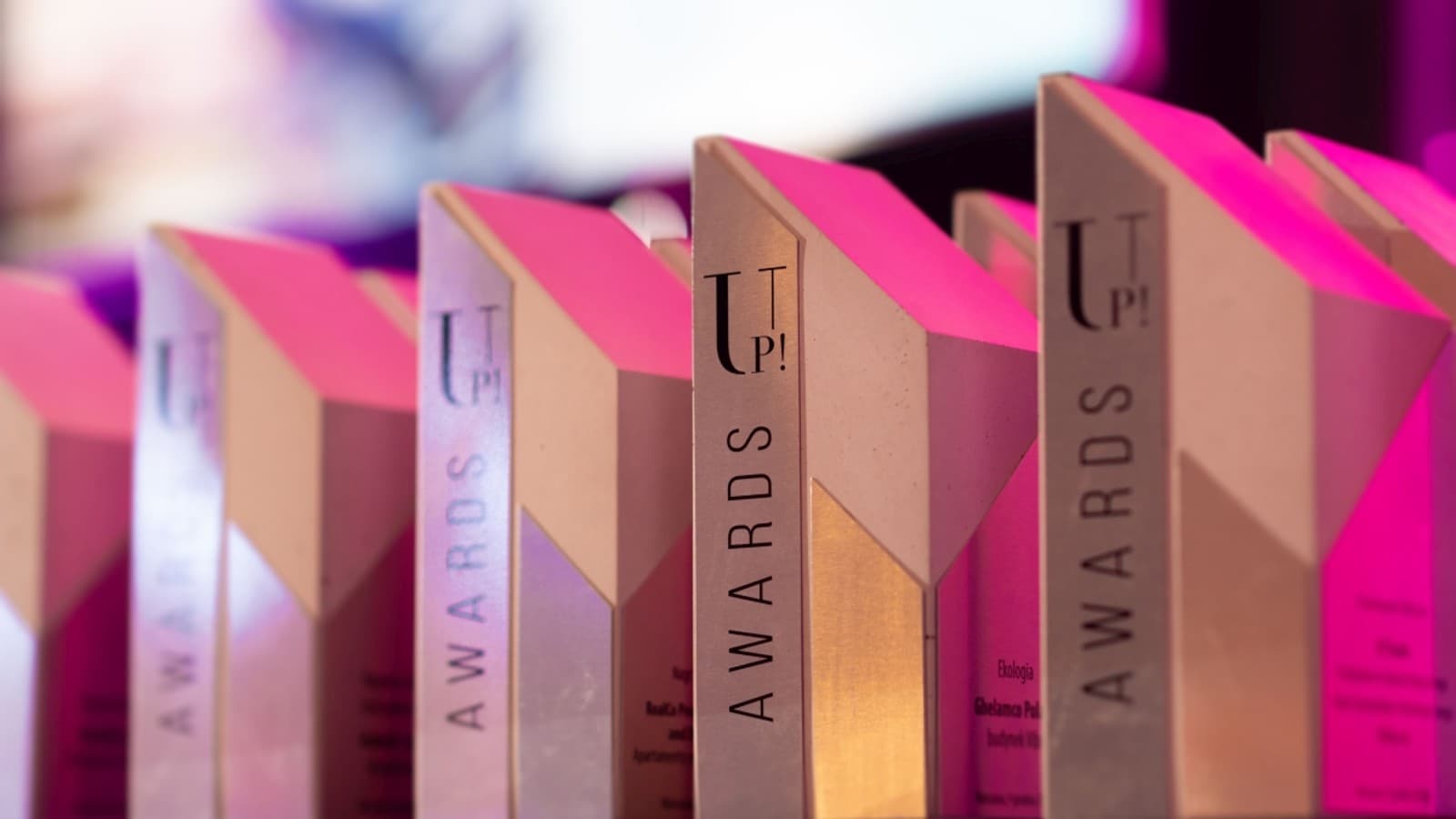 Statuetki nagrody Up!Awards 2024 Wprost (fot. Piotr Woźniakiewicz Ars Lumen) Statuetki nagrody Up!Awards 2024 Wprost (fot. Piotr Woźniakiewicz Ars Lumen)