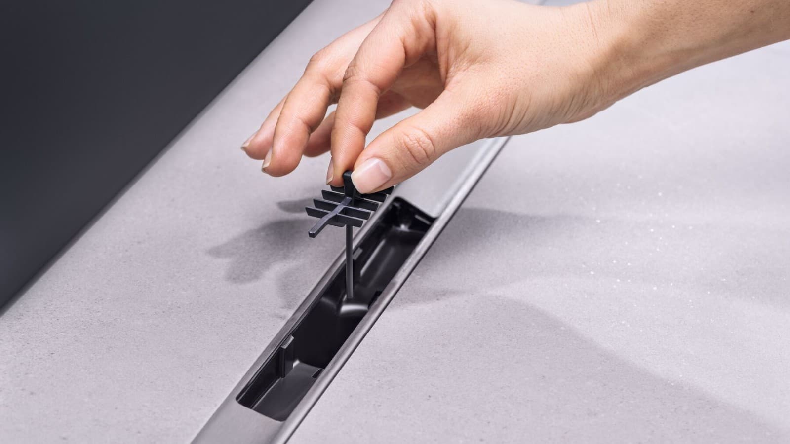 Wkład grzebieniowy do odpływu liniowego Geberit CleanLine50 Wkład grzebieniowy do odpływu liniowego Geberit CleanLine50