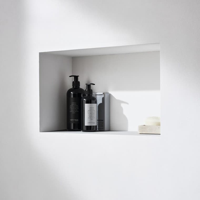 Schowek wnękowy: model do pokrycia płytkami ceramicznymi Schowek wnękowy: model do pokrycia płytkami ceramicznymi