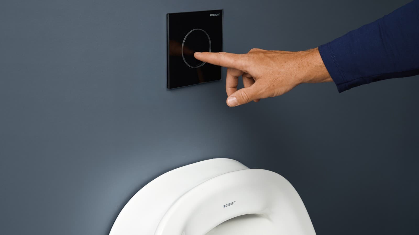 Sterowanie pisuarowe typ 40 w kolorze czarnym Sterowanie pisuarowe typ 40 w kolorze czarnym