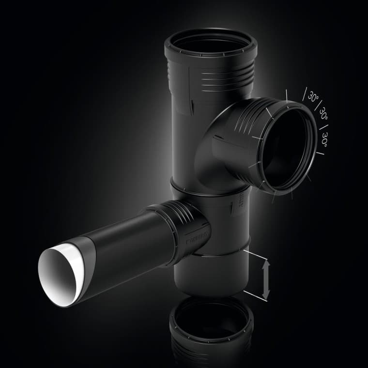 Specjalna armatura Geberit Silent-PP Specjalna armatura Geberit Silent-PP