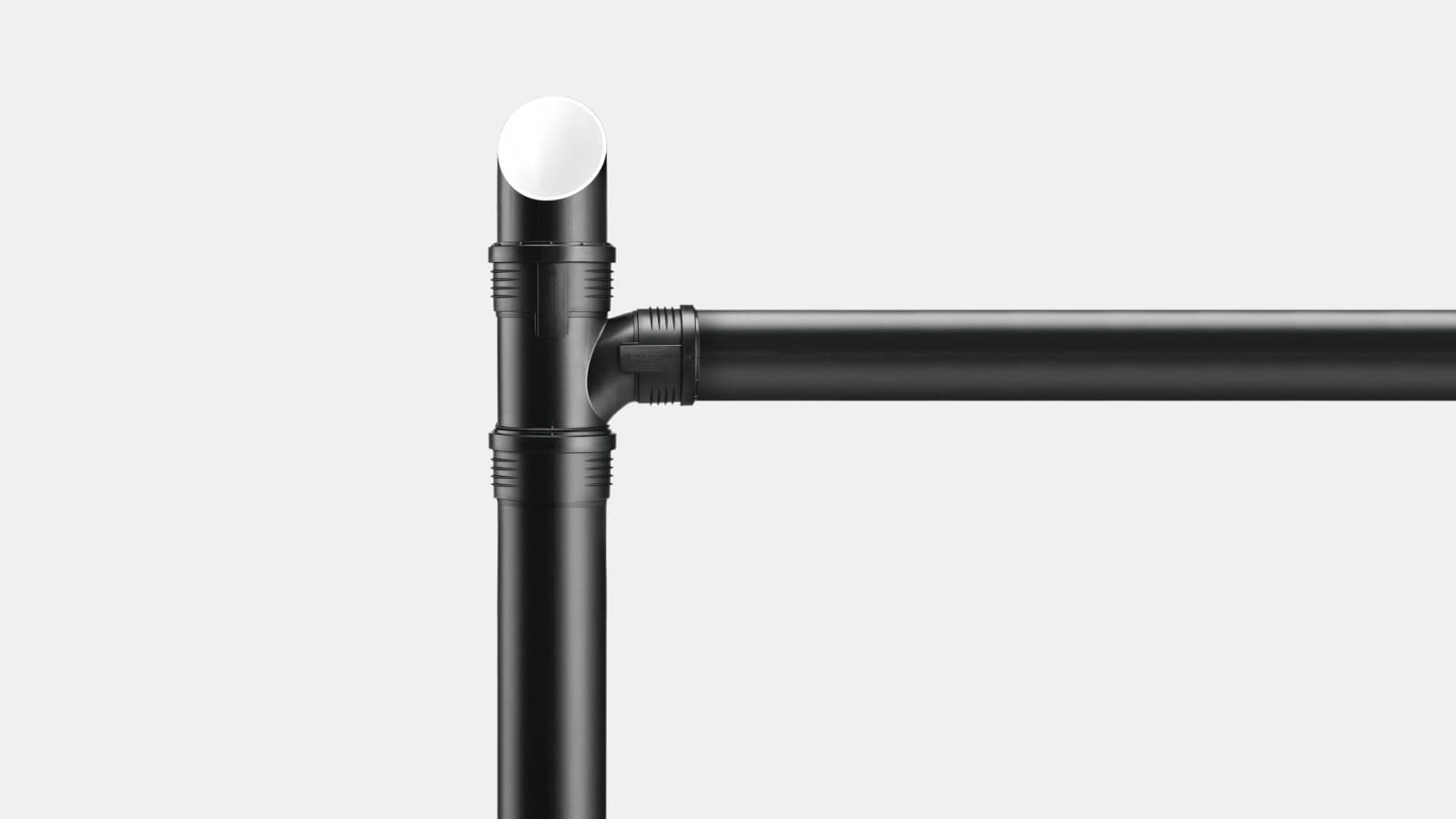 Geberit Silent-PP jest łatwy i bezpieczny w montażu Geberit Silent-PP jest łatwy i bezpieczny w montażu