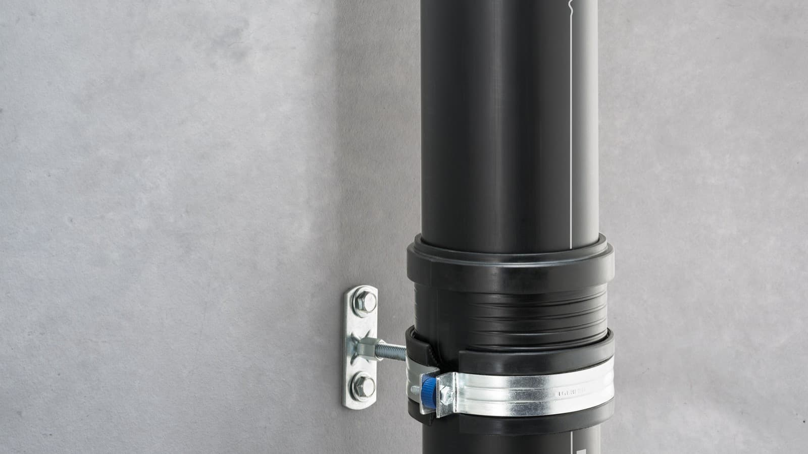 Systemowy uchwyt rurowy do Geberit Silent-Pro Systemowy uchwyt rurowy do Geberit Silent-Pro