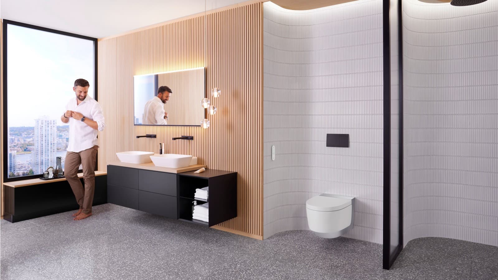 Toaleta myjąca Geberit AquaClean Mera Comfort Toaleta myjąca Geberit AquaClean Mera Comfort