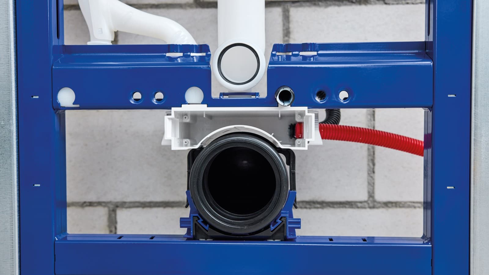 Moduł Geberit Power & Connect do podłączenia elementów elektrycznych w stelażach podtynkowych Moduł Geberit Power & Connect do podłączenia elementów elektrycznych w stelażach podtynkowych