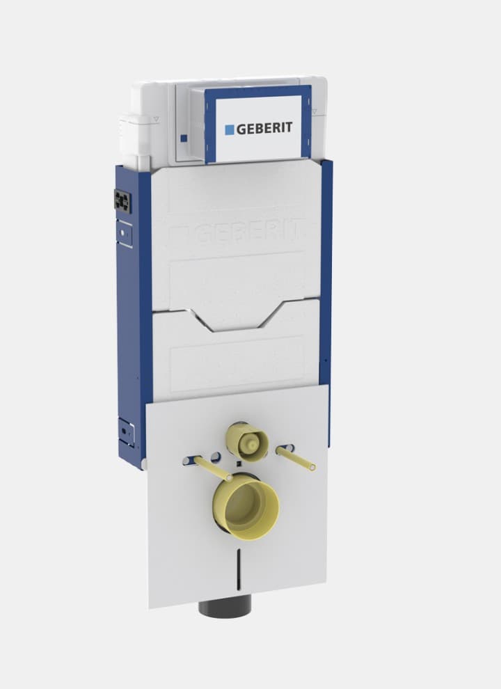 Stelaż Geberit Kombifix ze spłuczką podtynkową do zabudowy Stelaż Geberit Kombifix ze spłuczką podtynkową do zabudowy