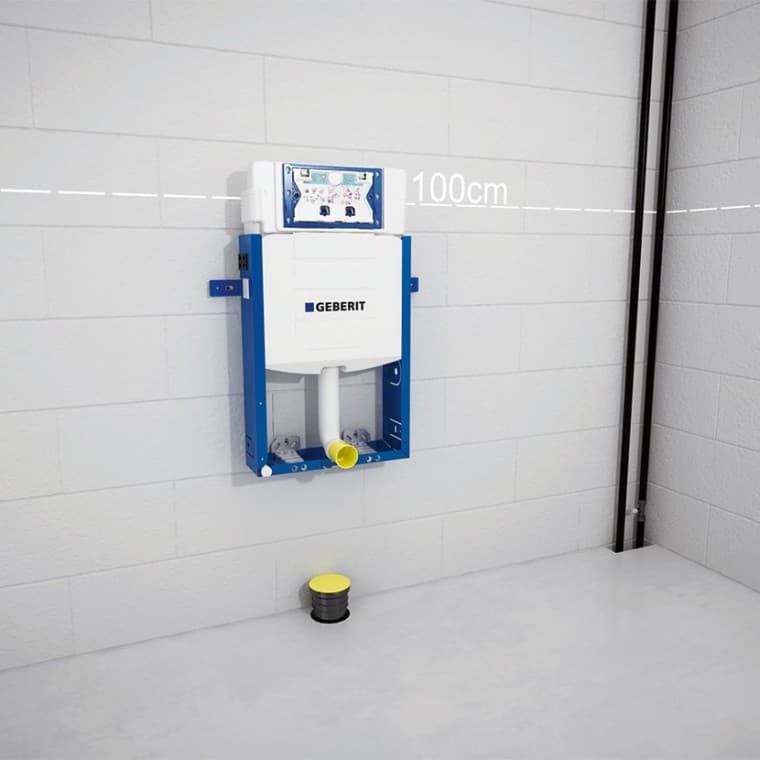 Montaż spłuczki podtynkowej Geberit Kombifix Montaż spłuczki podtynkowej Geberit Kombifix