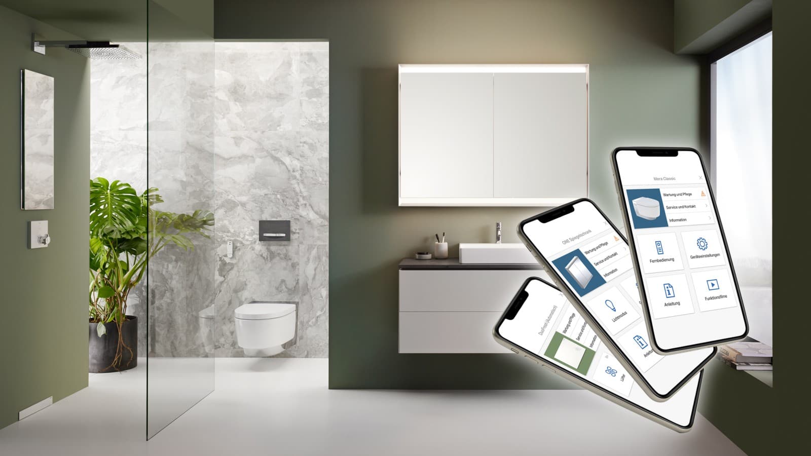 Geberit Home do wygodnej obsługi różnych produktów łazienkowych Geberit Geberit Home do wygodnej obsługi różnych produktów łazienkowych Geberit