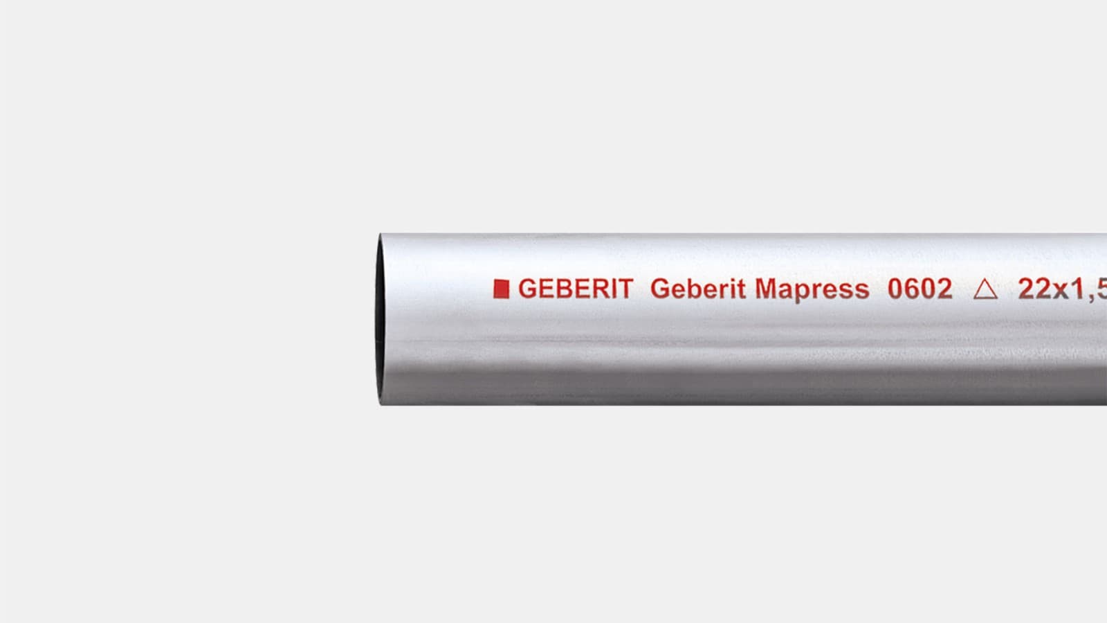 Rura systemowa Geberit Mapress Carbon Steel ocynkowana na zewnątrz Rura systemowa Geberit Mapress Carbon Steel ocynkowana na zewnątrz